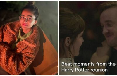 Ananya Panday cree que las estrellas de "Harry Potter" Emma Watson y Tom Felton son verdaderos "objetivos de pareja", aquí está el por qué