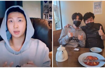 RM VS Jin: ¿Qué miembro de BTS usó mejor la sudadera con capucha gris de Louis Vuitton?