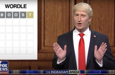 [WATCH] Trump hace un respiradero inspirado en Wordle en "SNL" Cold Open