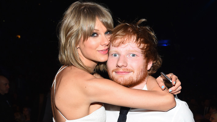Ed Sheeran cree que está provocando una colaboración con Taylor Swift
