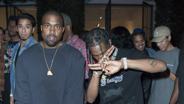 Kanye West dice que Travis Scott se unirá a su set de Coachella