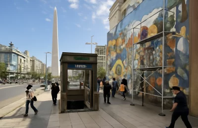 Reabrió la estación Piedras del subte A: el trabajo sobre un mural histórico y las próximas que cerrarán
